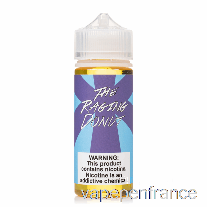 Le Beignet Qui Fait Rage - Combattant De La Nourriture - Stylo Vape 120 Ml 0 Mg